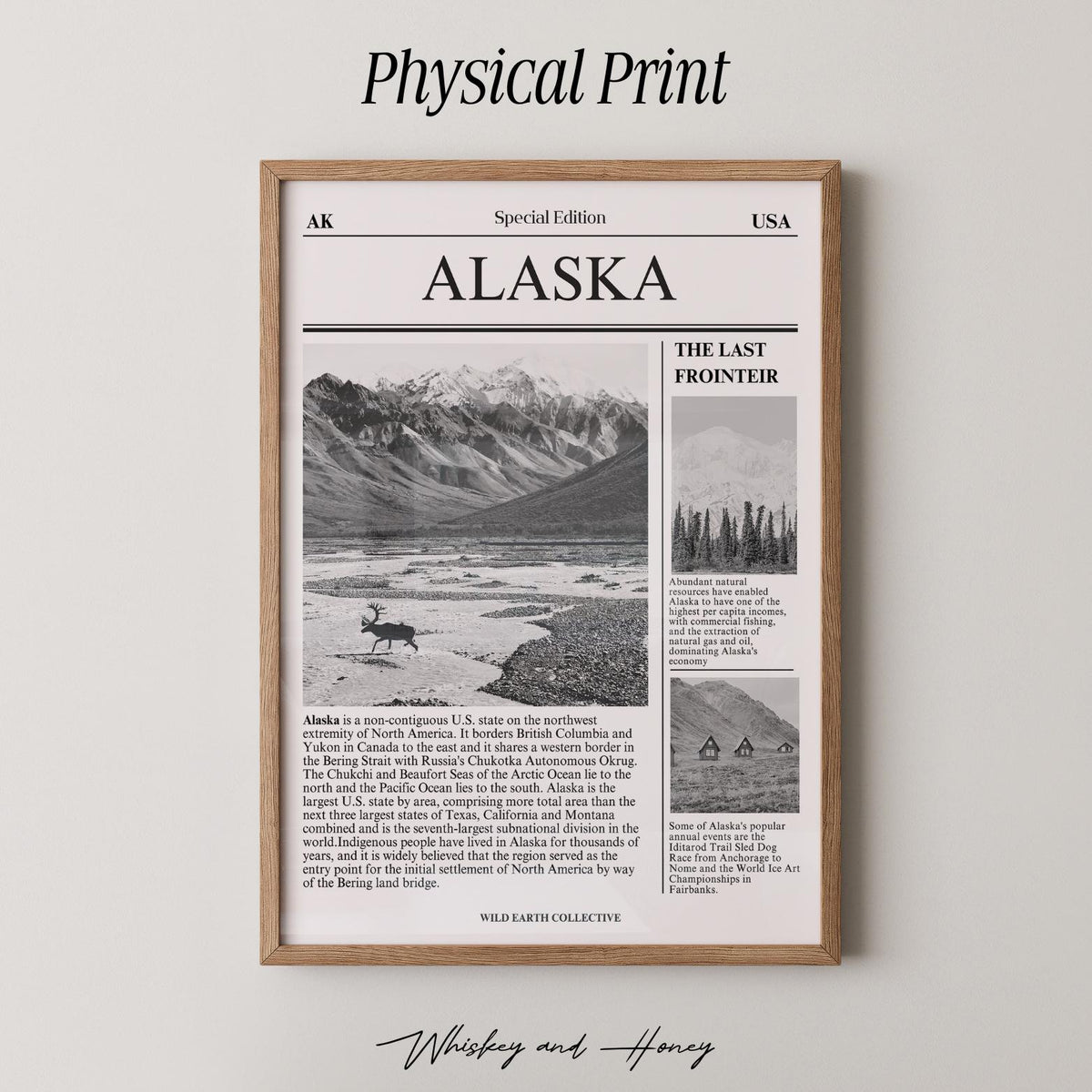 Alaska State Newspaper Print