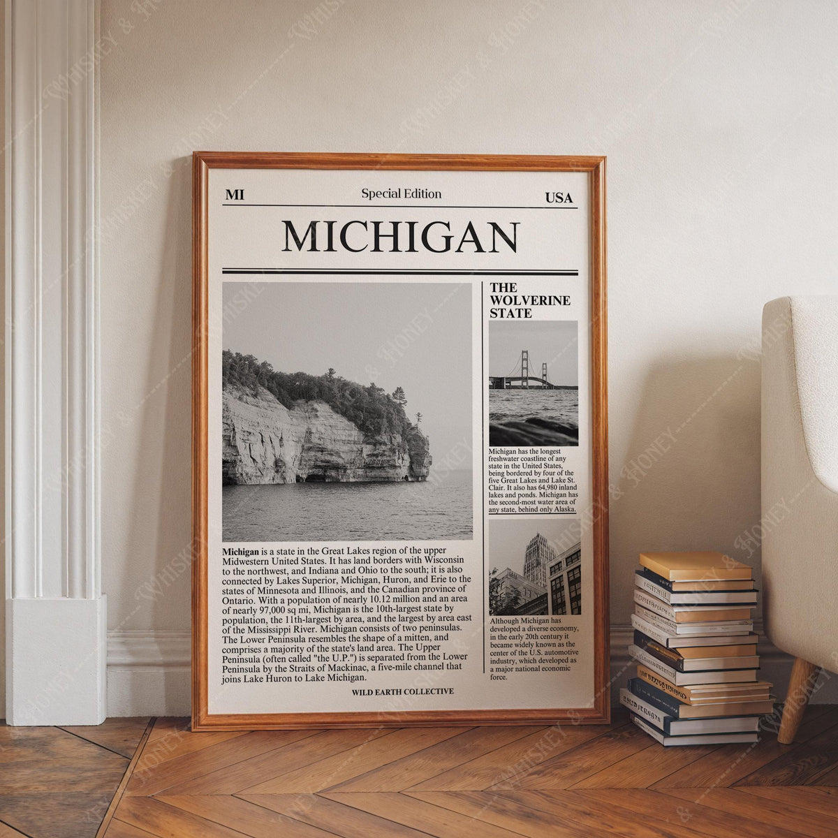 Michigan Newspaper Print