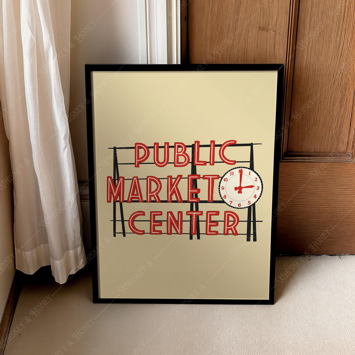 Pike Place Market Art Print