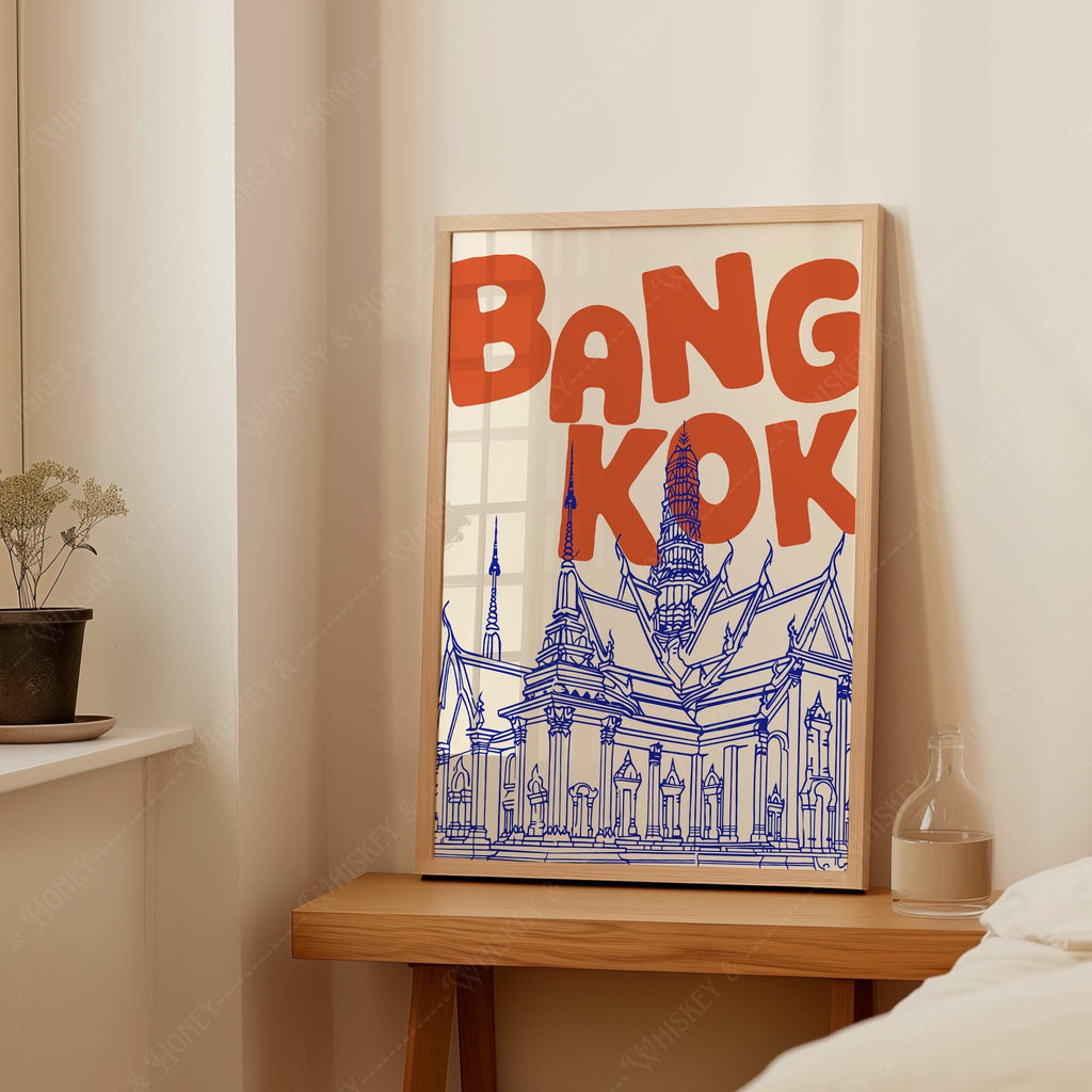 Bangkok Travel Print