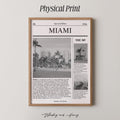 Miami Newspaper Print