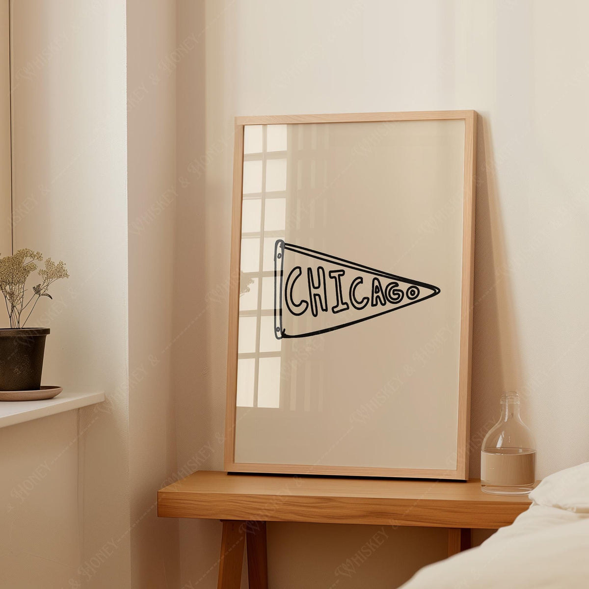 Chicago Banner Print