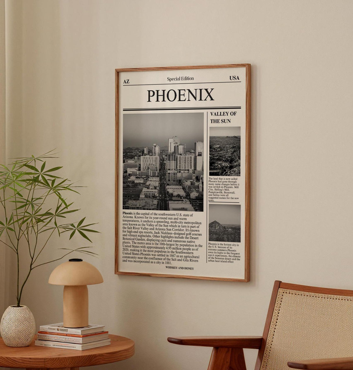 Phoenix Arizona Newspaper Print