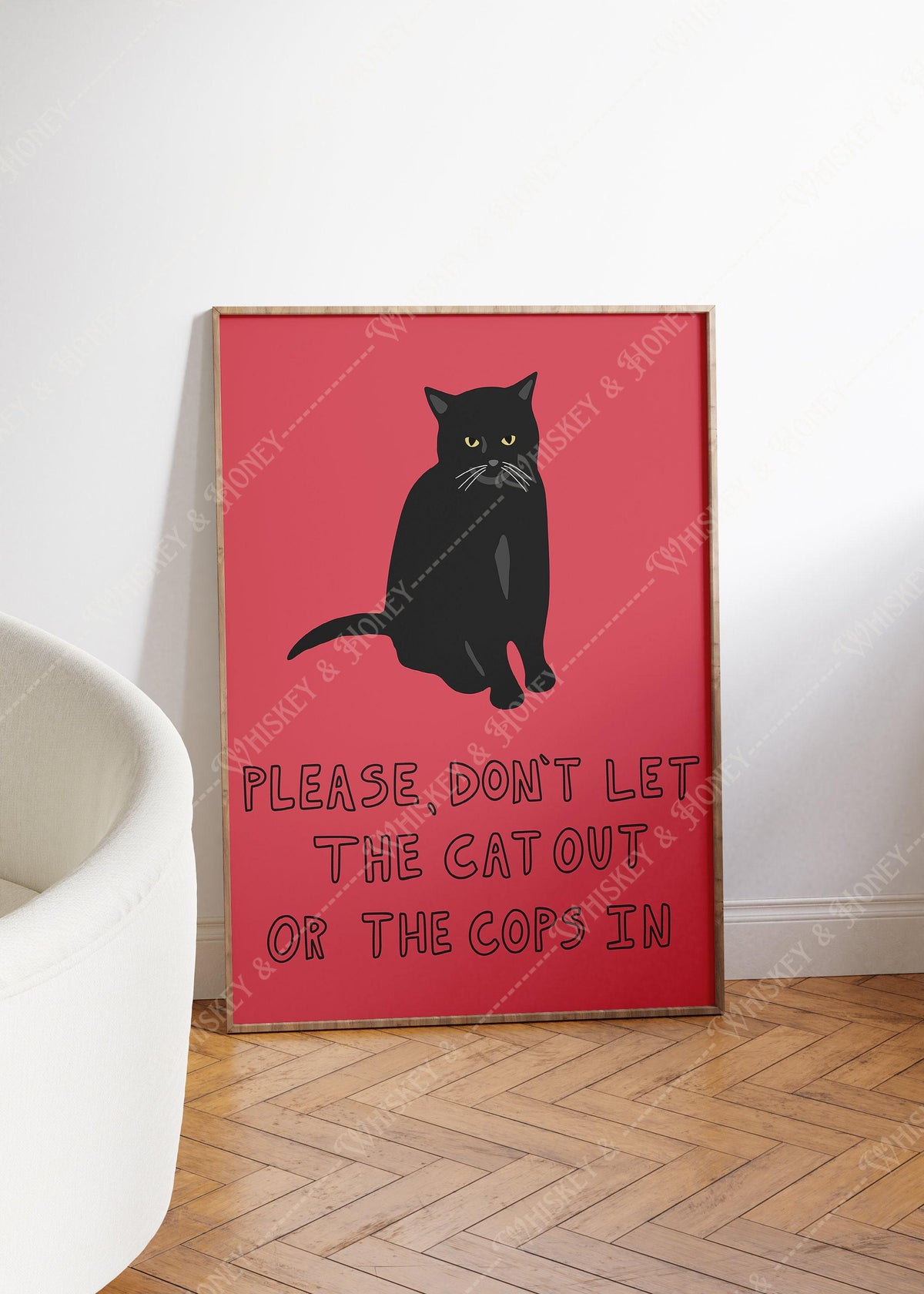 Don't Let The Cat Out Print