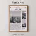Ohio State Newspaper Print
