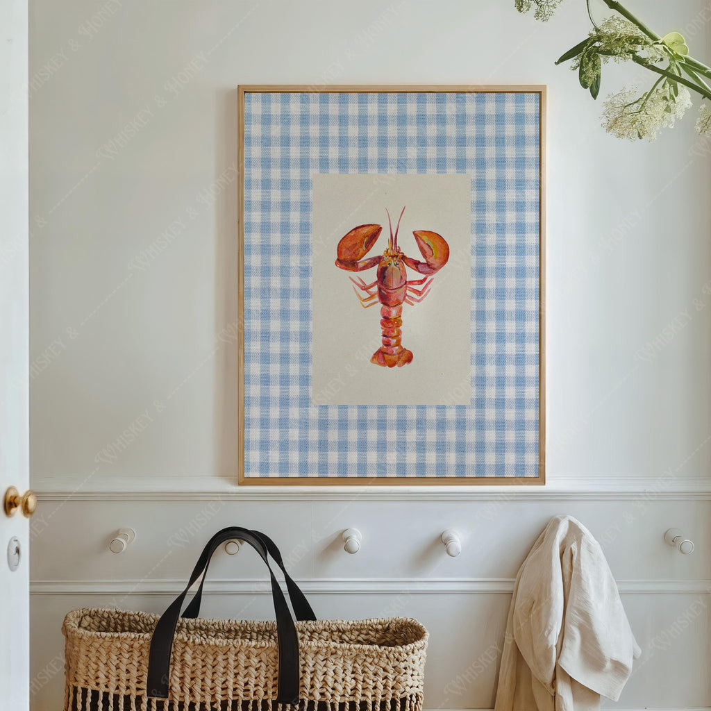 Lobster Watercolor Print