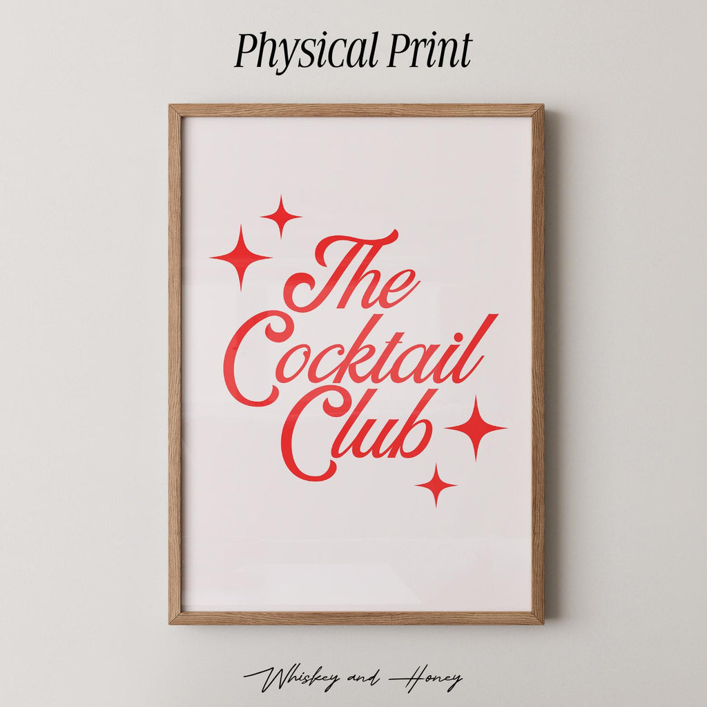The Cocktail Club Print