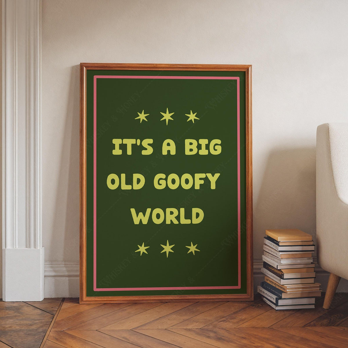 It's a Big Goofy World Art Print