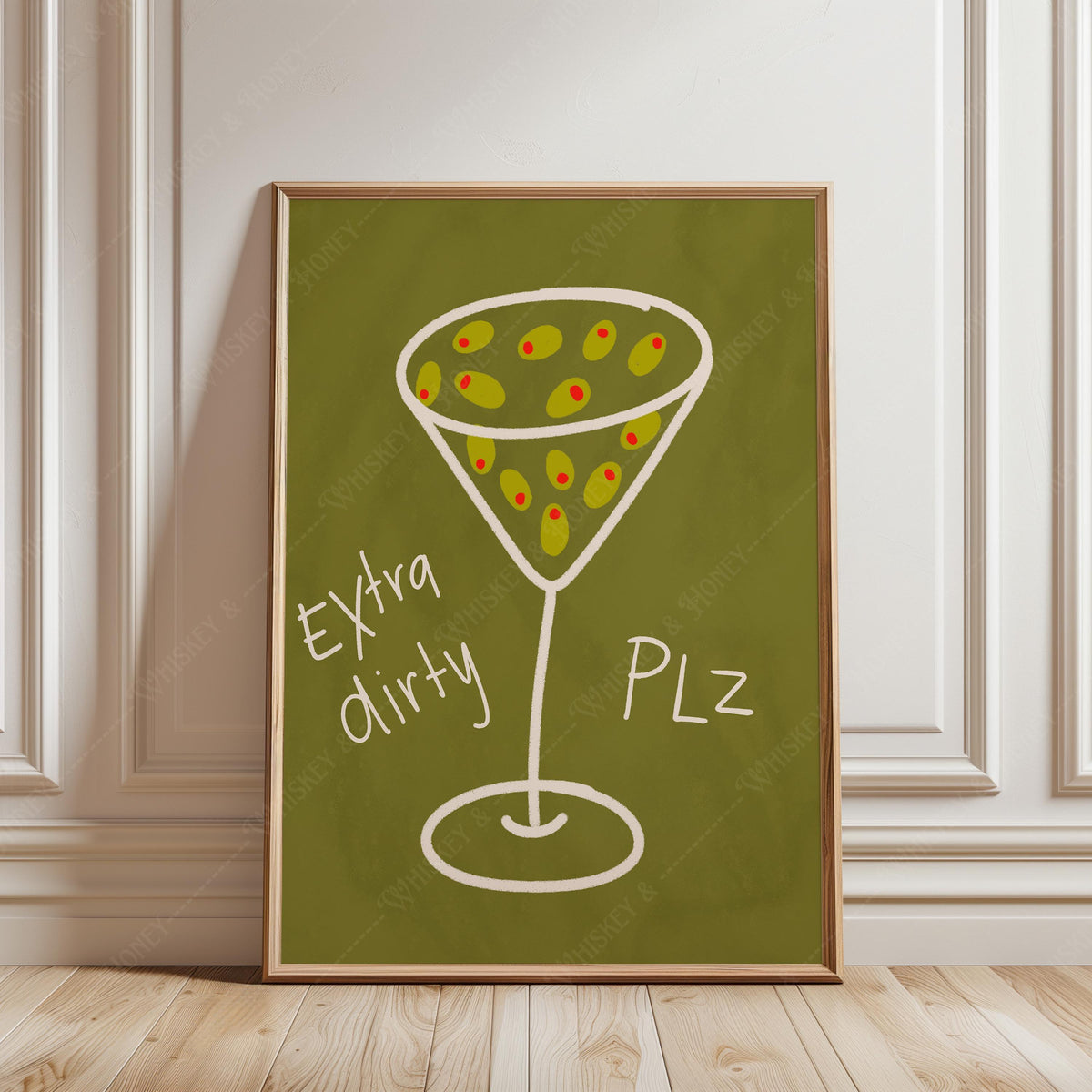 Extra Dirty Martini Plz Print