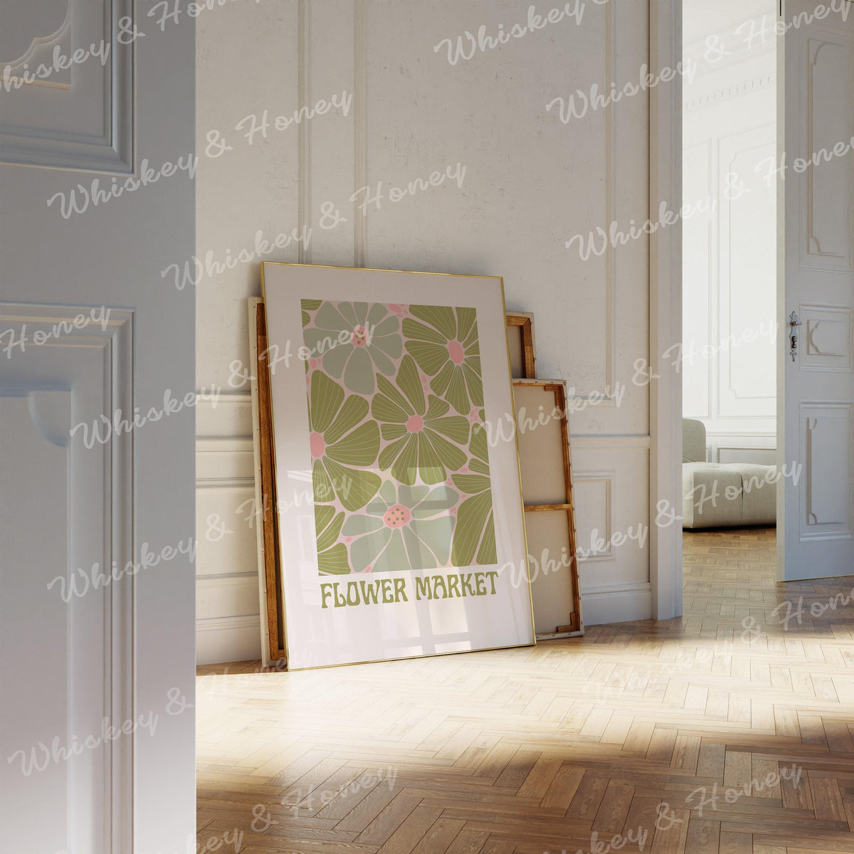 Flower Market Print