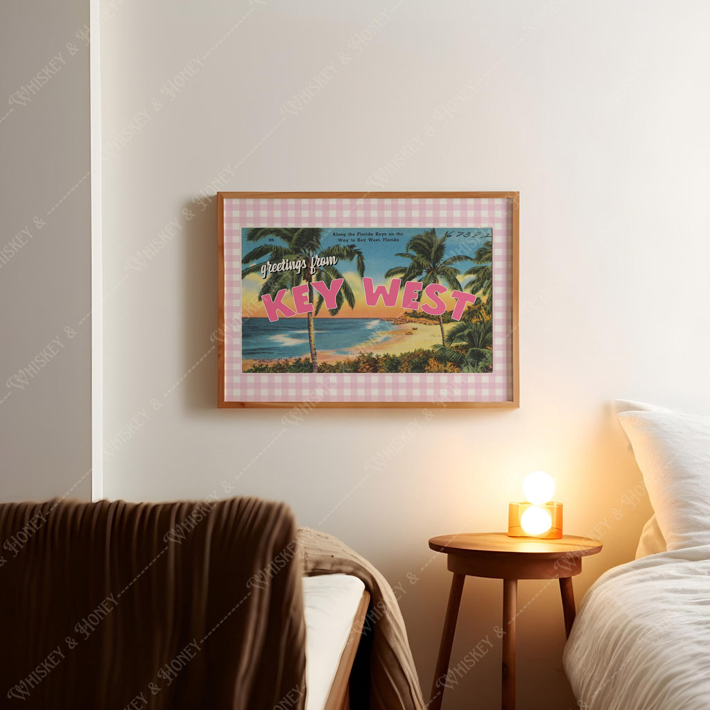 Greetings from Key West Print