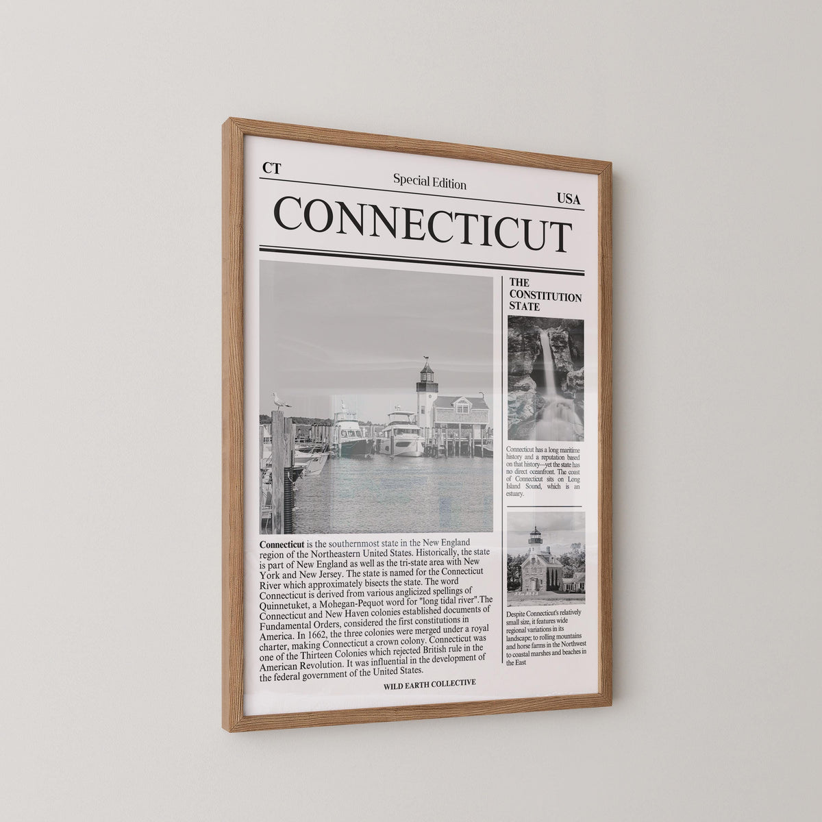Connecticut Newspaper Print