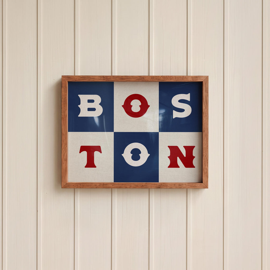 Vintage Boston Print