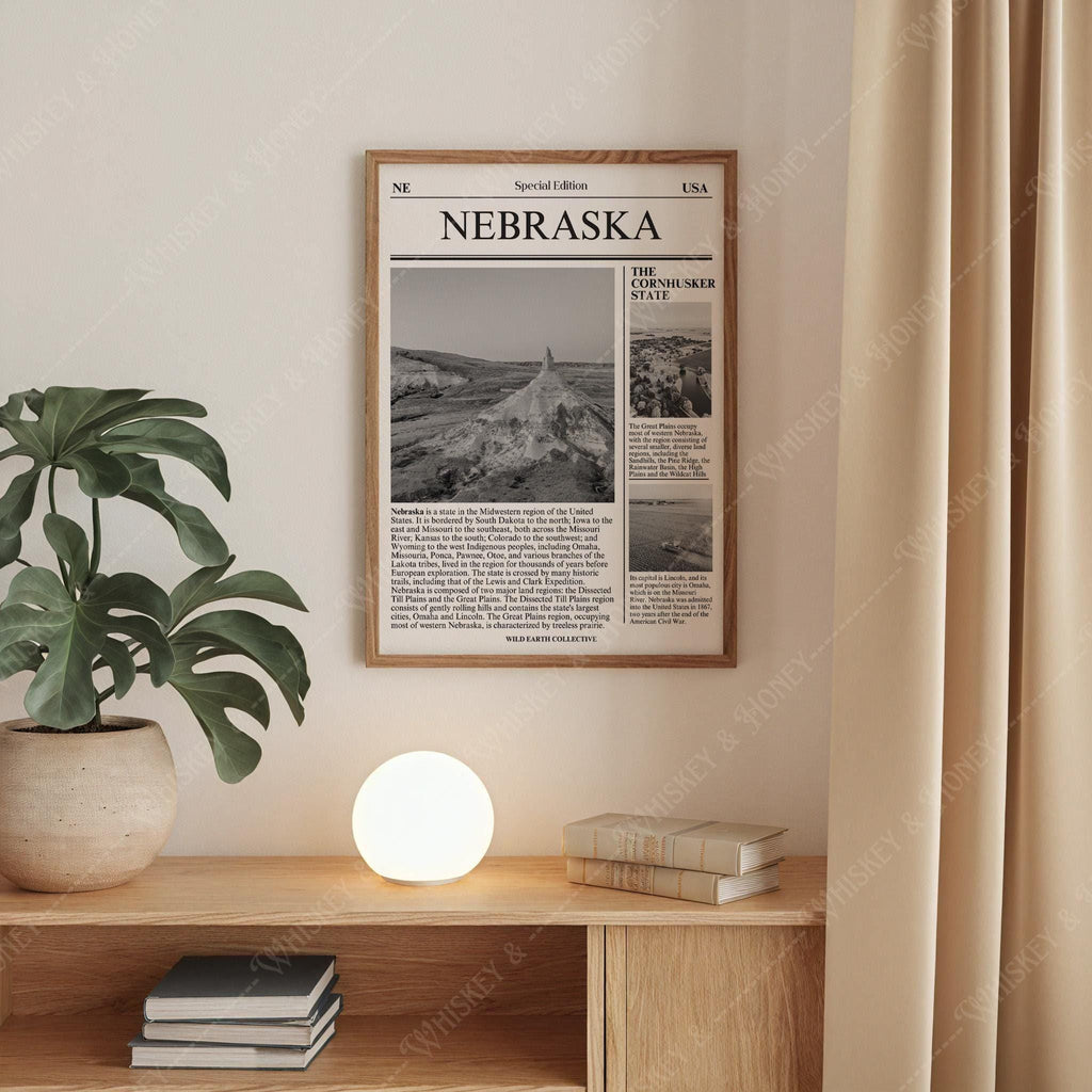 Nebraska State Newspaper Print