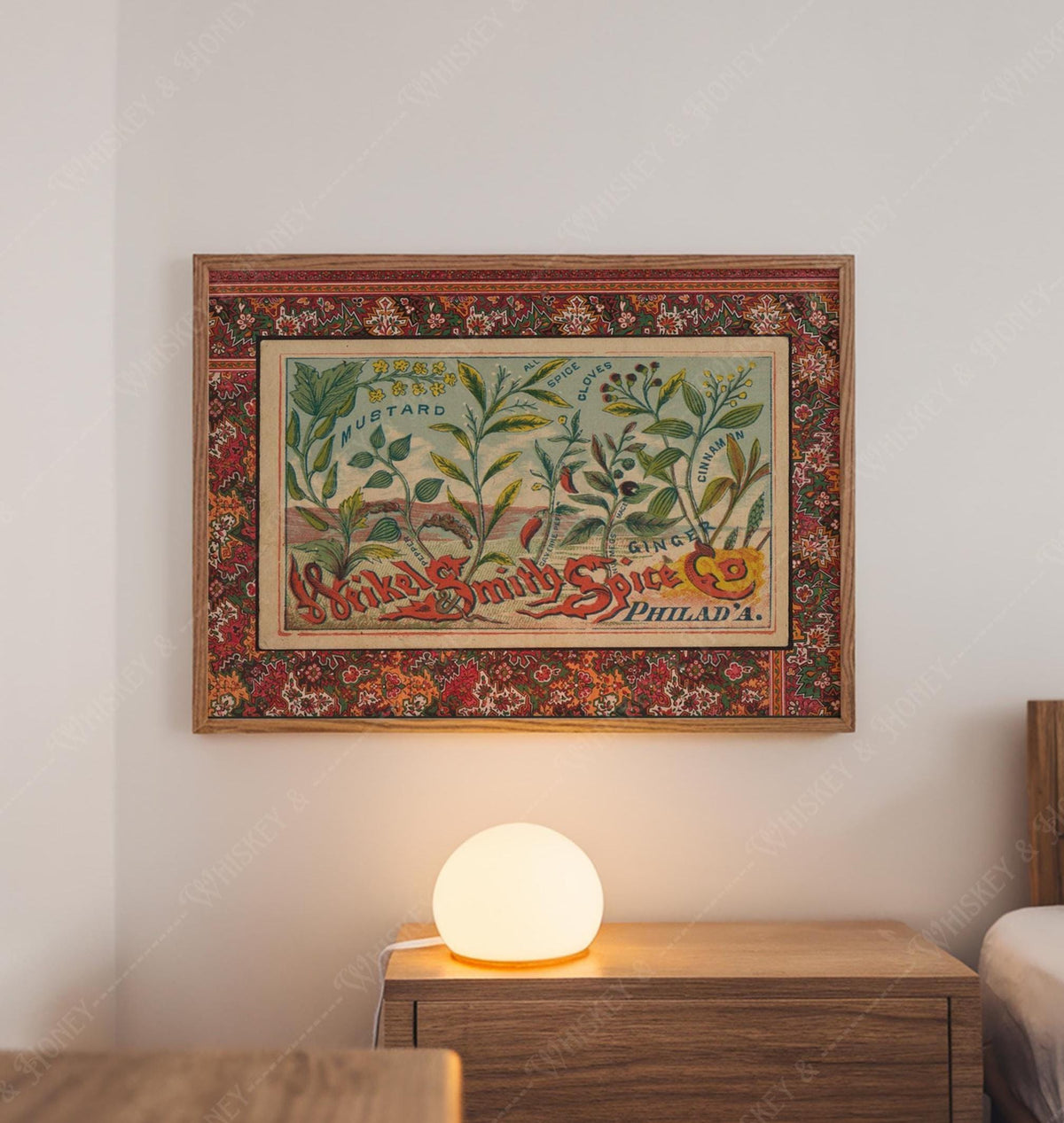 Vintage Spice Ad Print