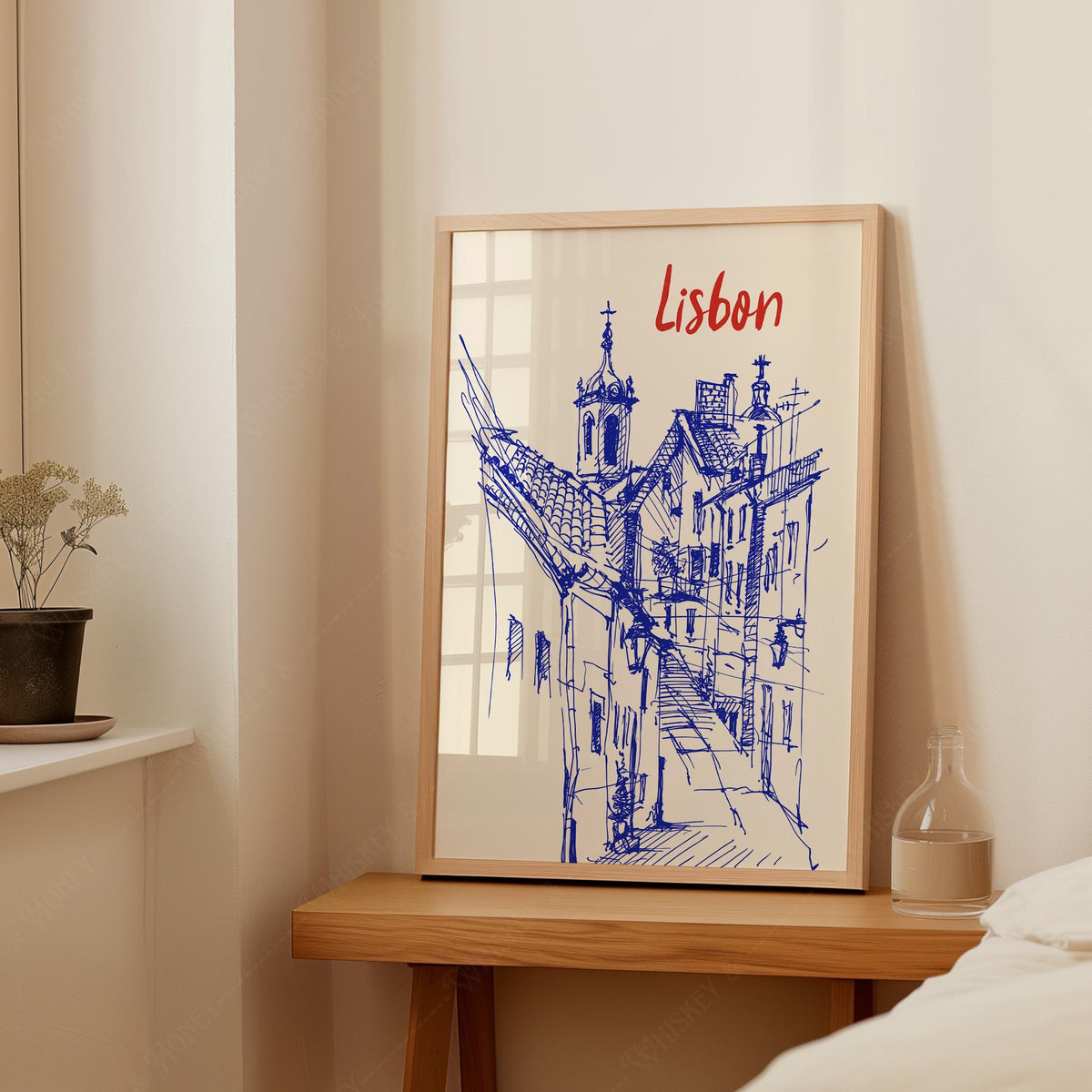 Lisbon Travel Print
