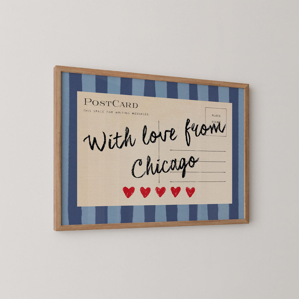 With Love From Chicago Print