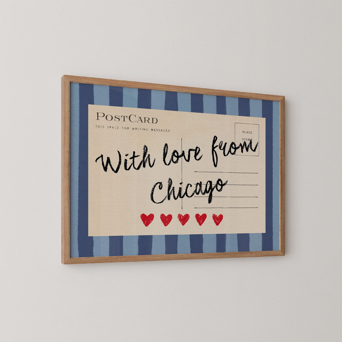 With Love From Chicago Print