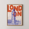 London Travel Print