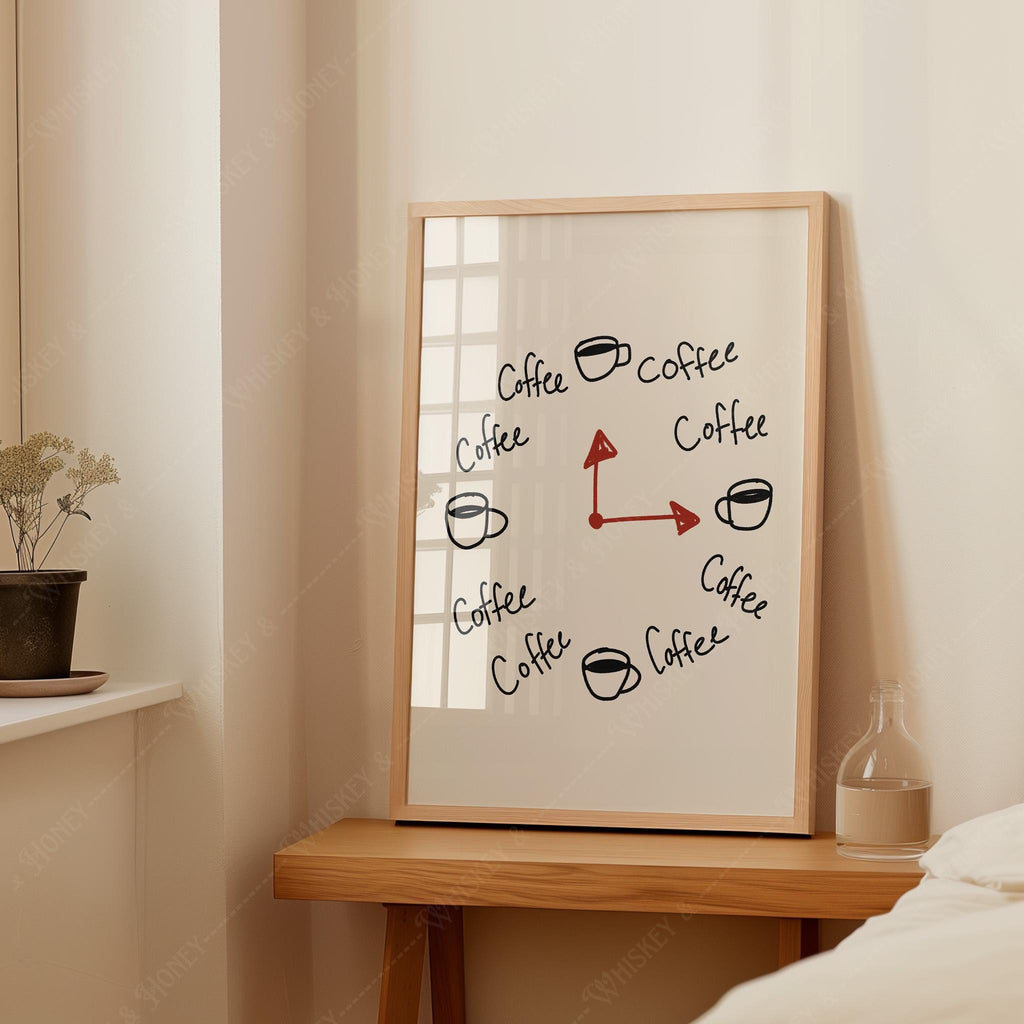 Coffee O'clock Print