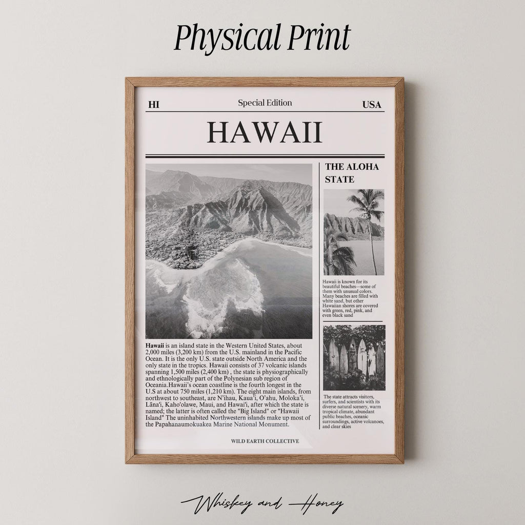 Hawaii Newspaper Print
