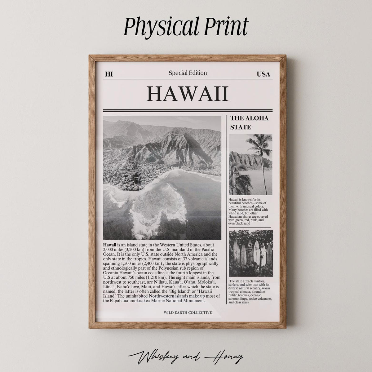 Hawaii Newspaper Print