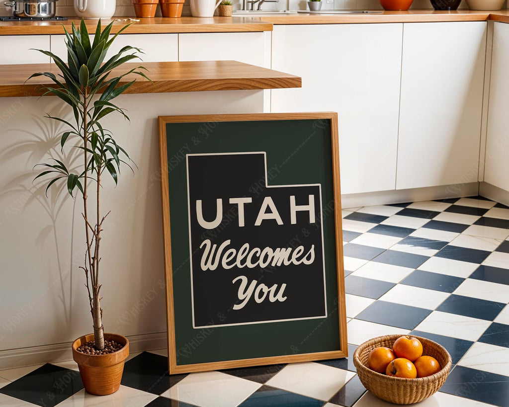 Utah Welcomes You Print
