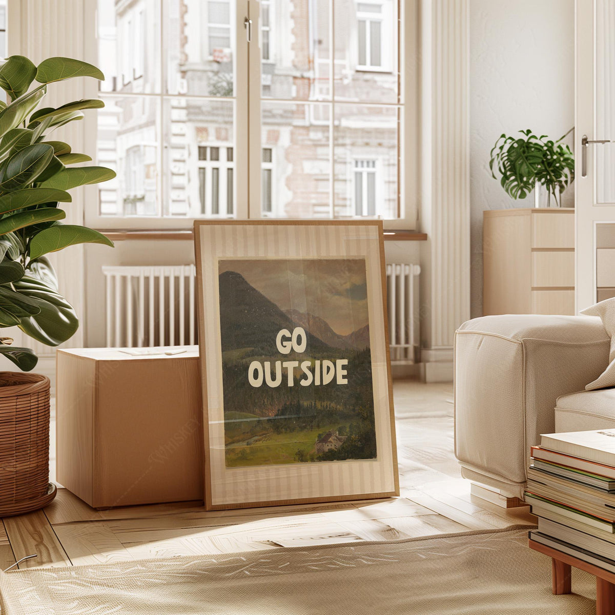 Go Outside Art Print
