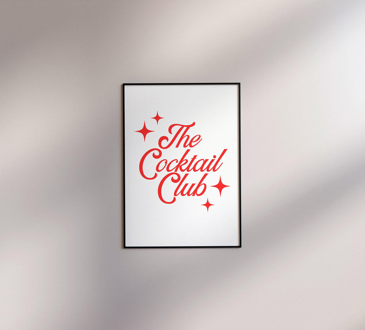The Cocktail Club Print