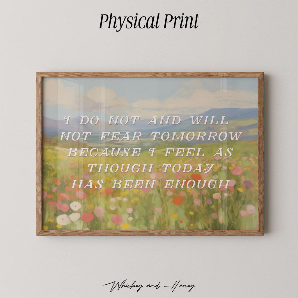 Country Music Lyrics Print