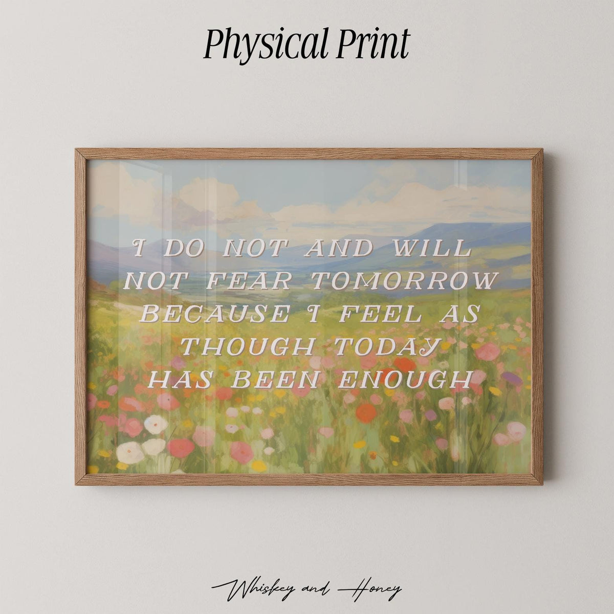 Country Music Lyrics Print