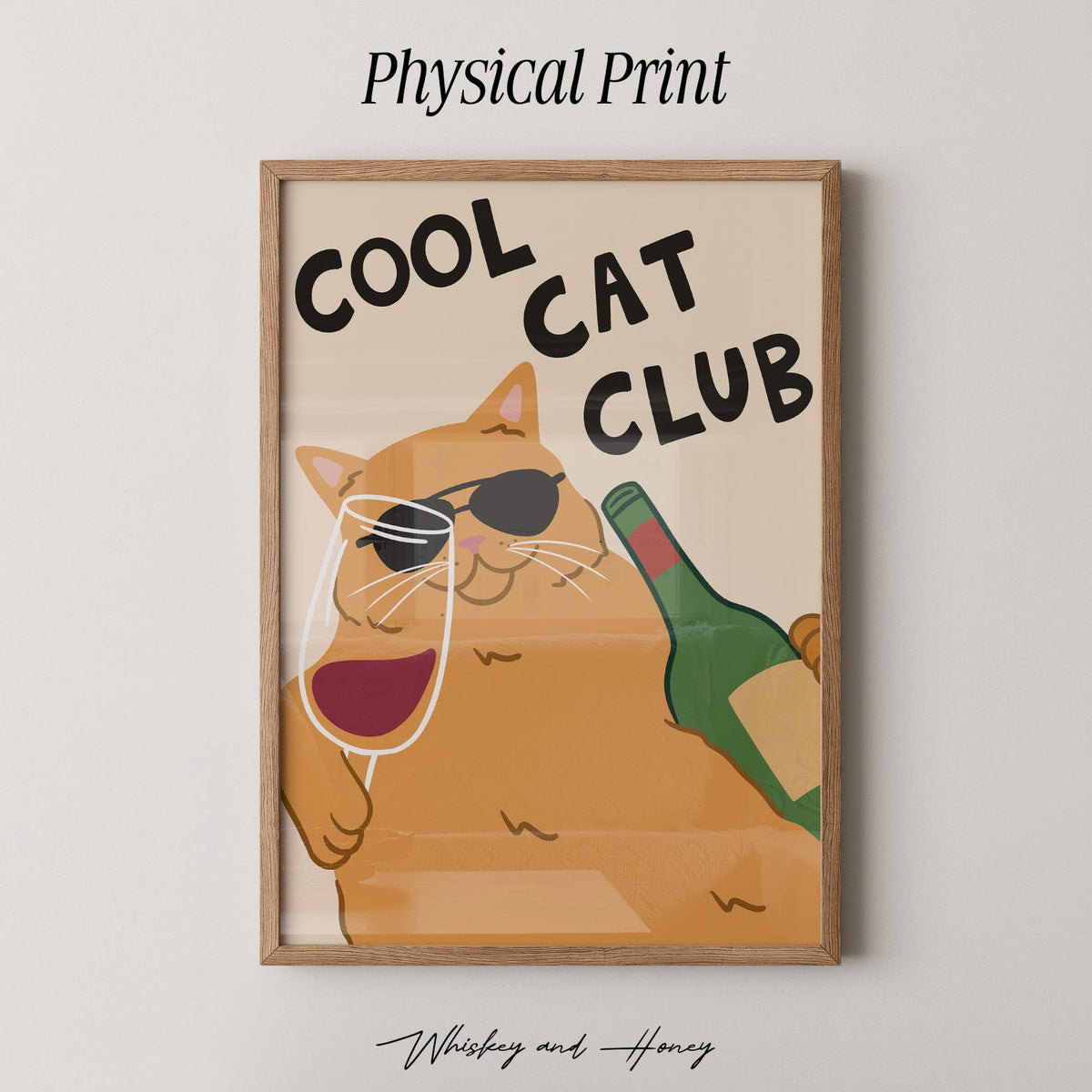 Cool Cat Club Print