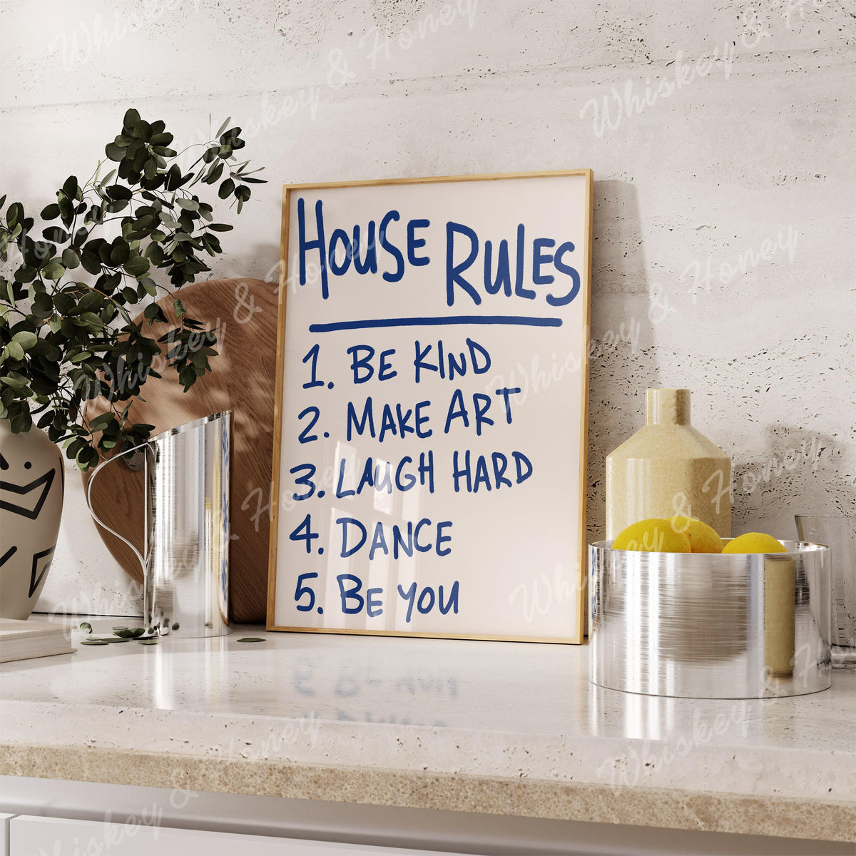House Rules Print