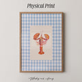Lobster Watercolor Print
