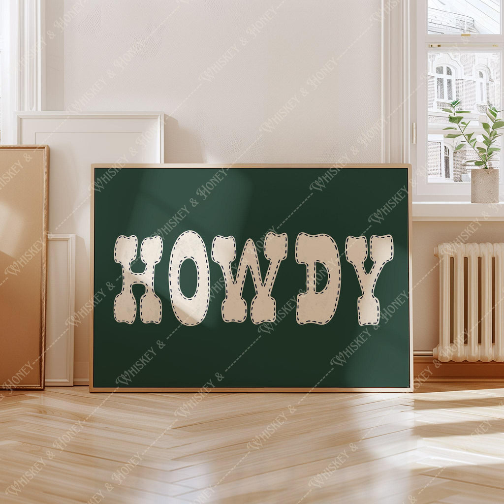Howdy Print