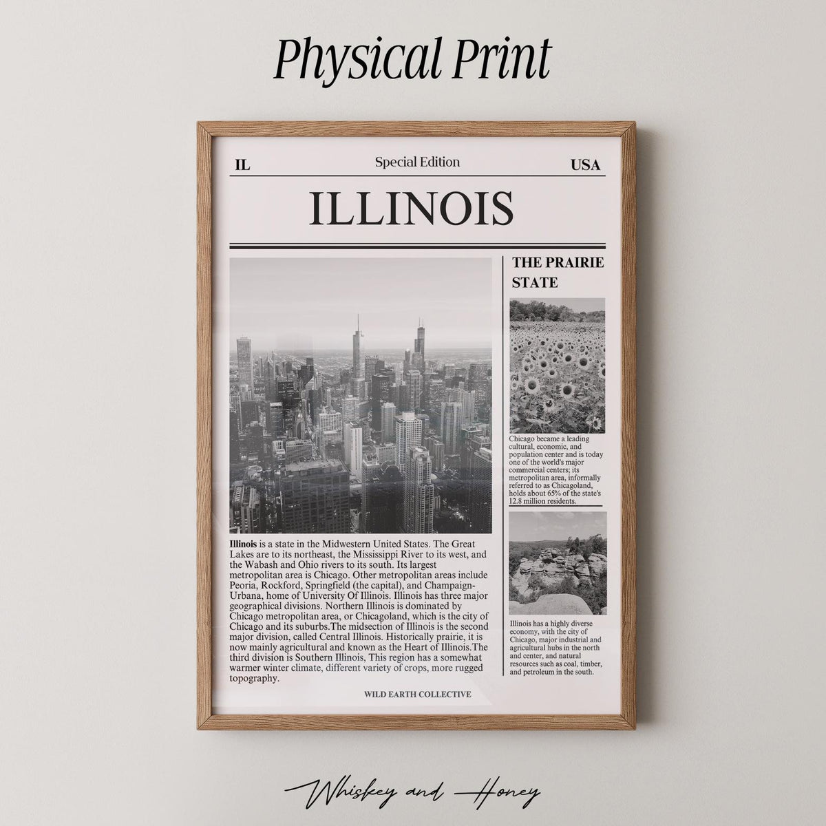 Illinois Newspaper Print