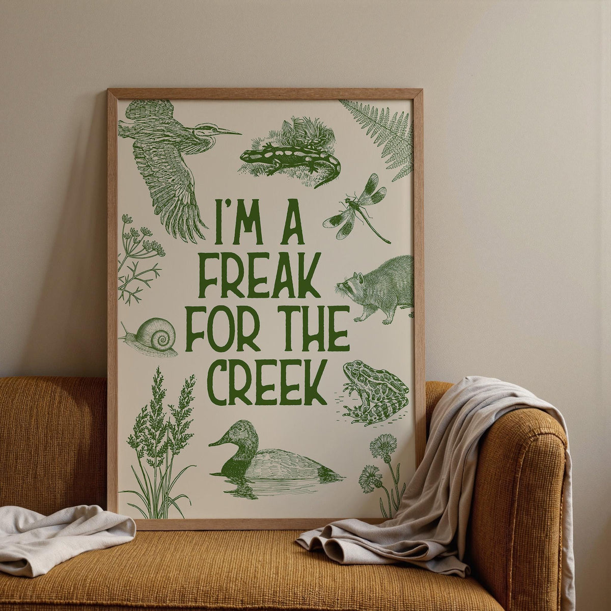 Freak For The Creek Print