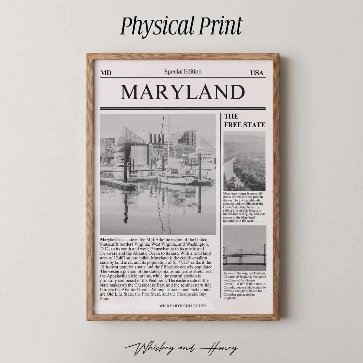 Maryland Newspaper Print