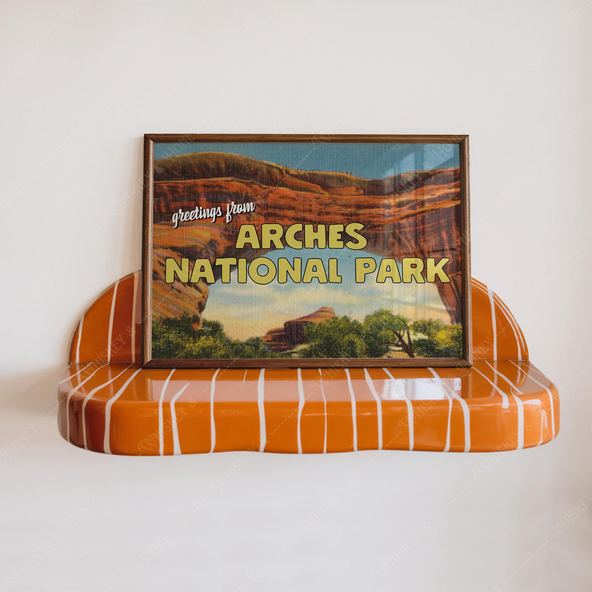 Greetings from Arches National Park Print