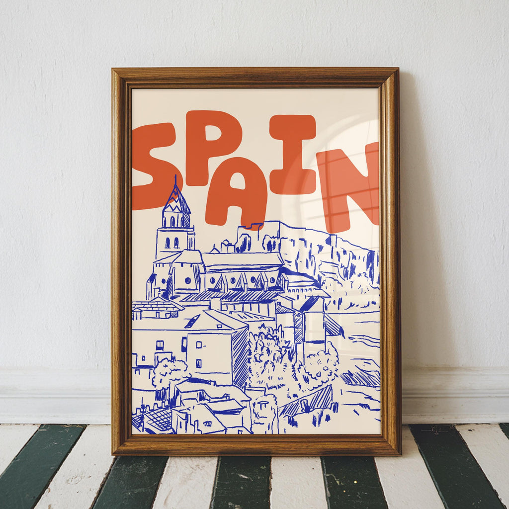 Spain Travel Print
