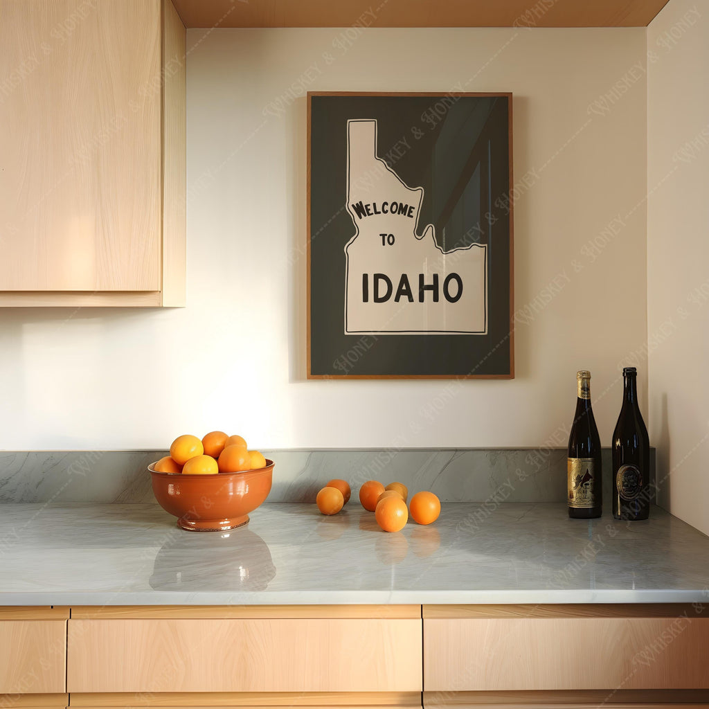 Welcome to Idaho Travel Print