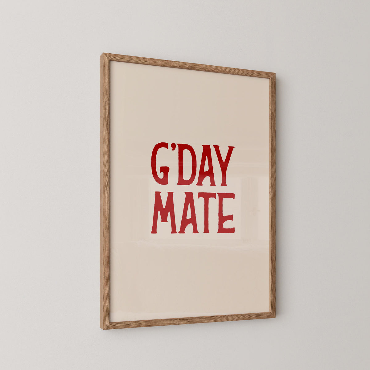 G'day Mate Print