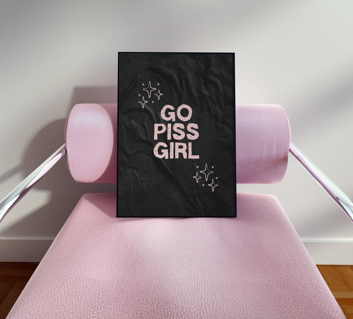 Go Piss Girl Print