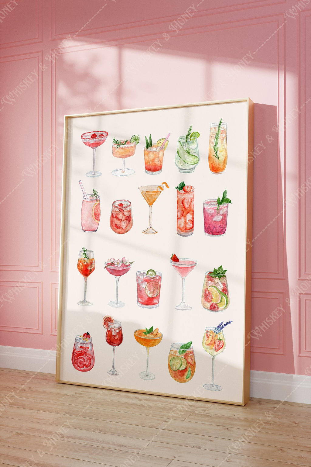 Fruity Cocktails Print