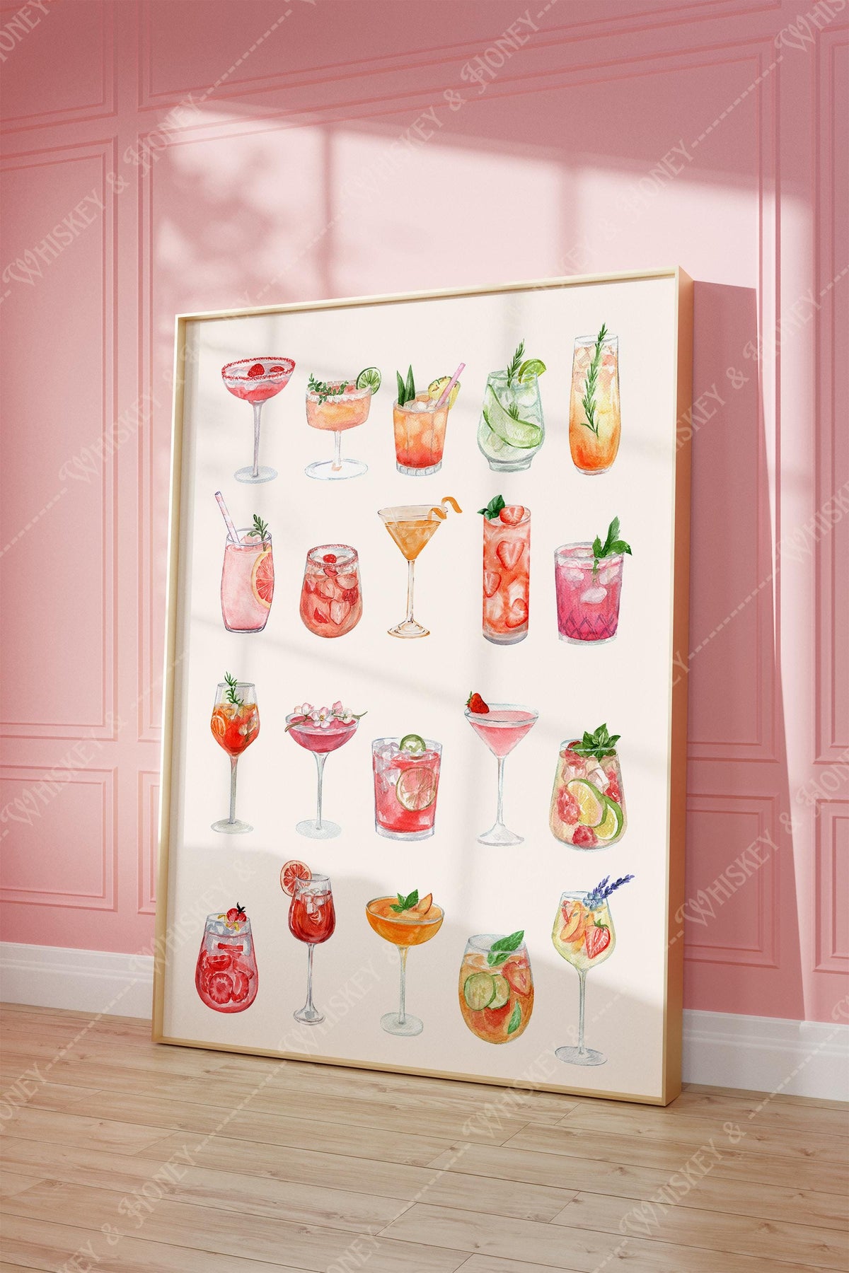 Fruity Cocktails Print