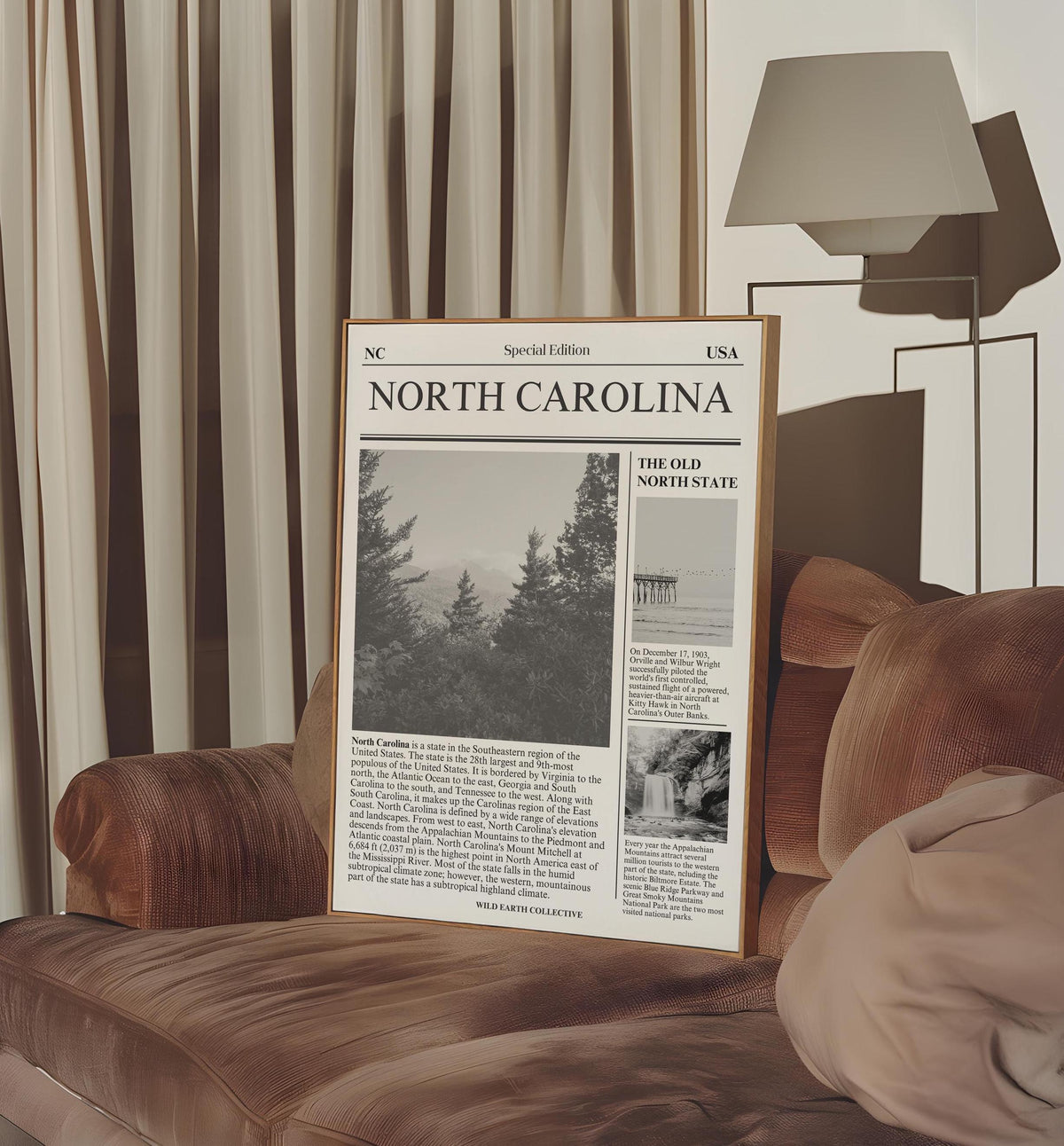 North Carolina Newspaper Print