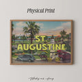 Greetings from St. Augustine Florida Art Print
