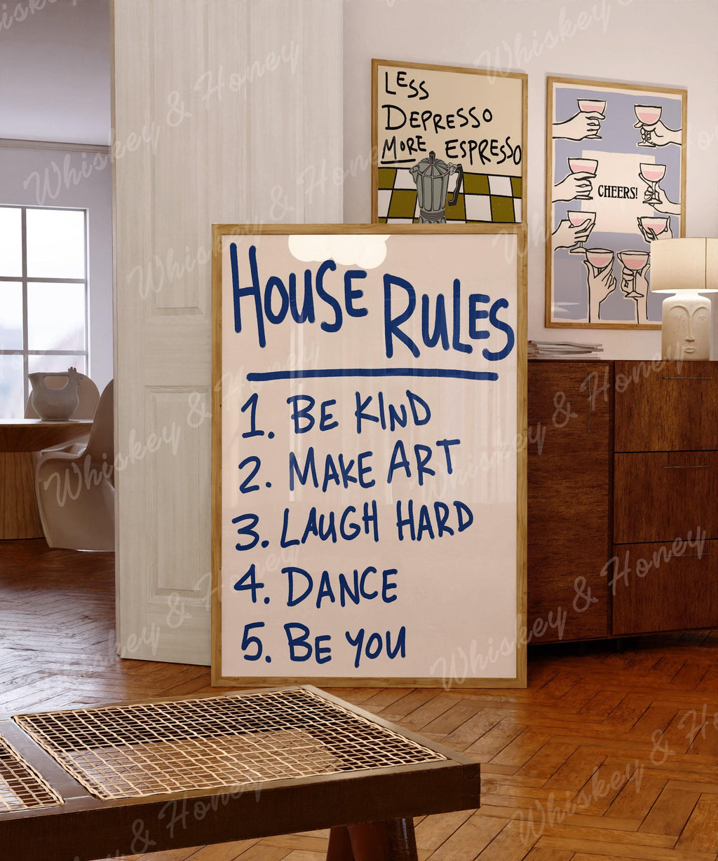 House Rules Print