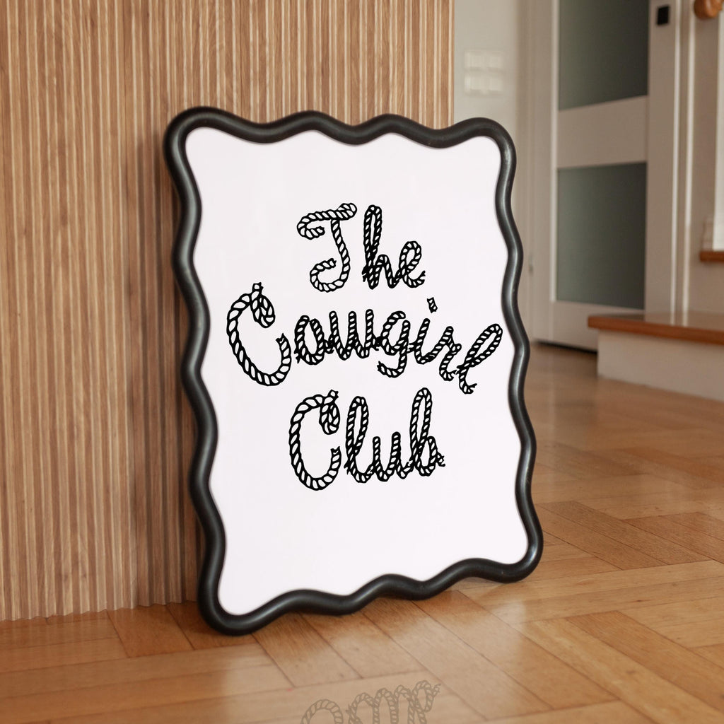 The Cowgirl Club Rope Print