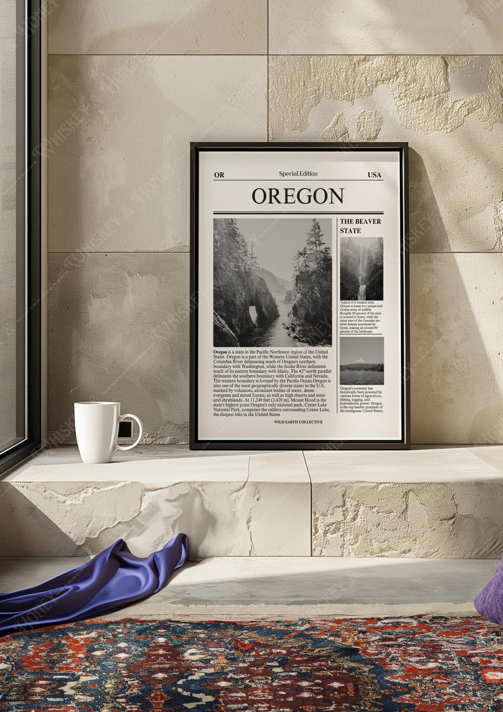 Oregon Newspaper Print